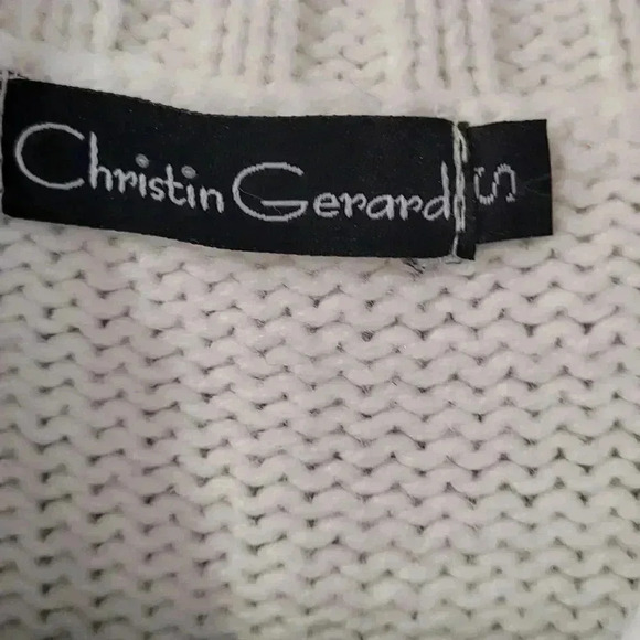 Christin Gerard Cardigan Sweater Front Button Closure - Picture 6 of 10